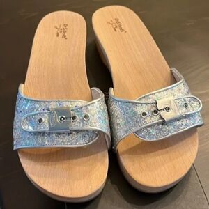 New Dr Scholl's wooden leather limited edition.